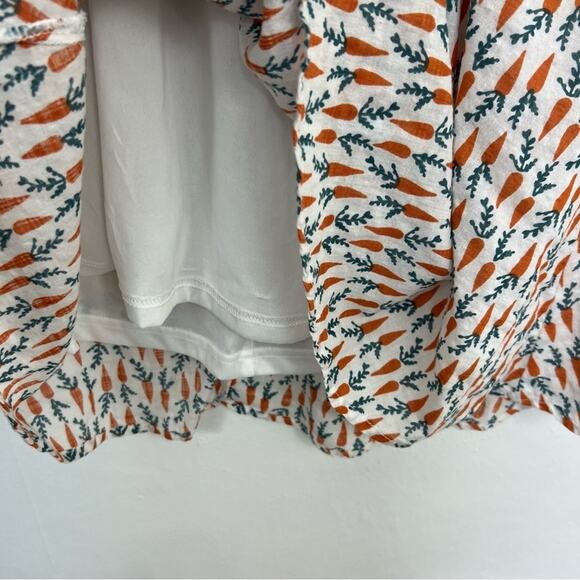 Stylish Orange and Black Patterned Dress - Picture 6 of 12